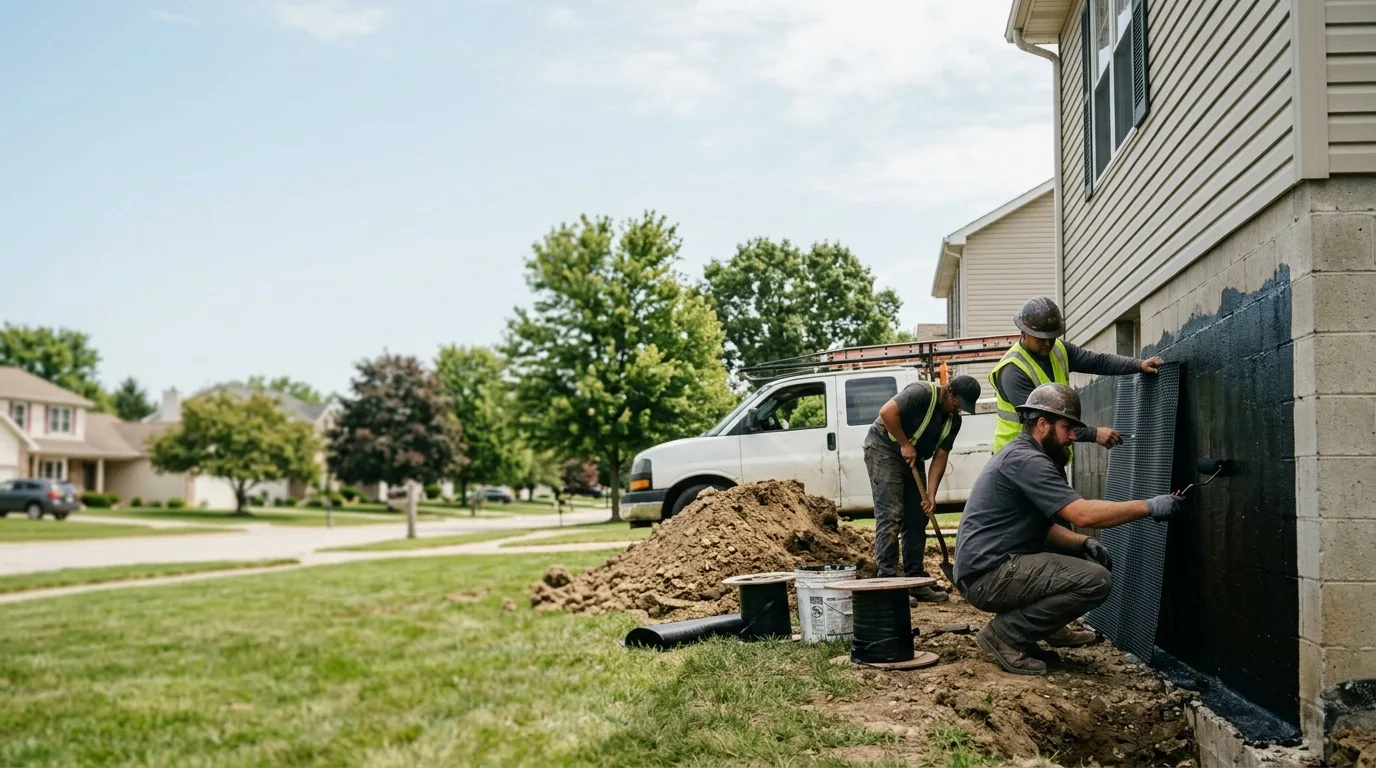 Basement Waterproofing in Amesville, OH near me